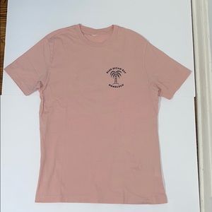 H&M Light-Pink T-shirt with a printed design